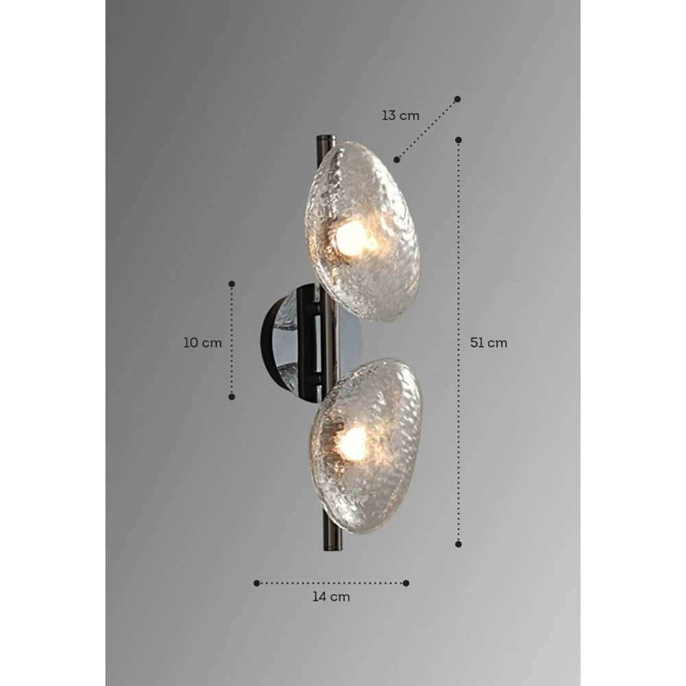 Бра LINDIS FROST LONG WALL 2 лампы Прозрачное стекло в Нижнем Новгороде