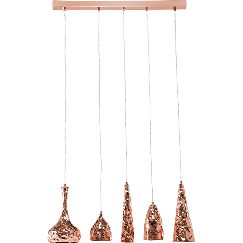 Люстра Several Copper Lamps Медь в Нижнем Новгороде | Loft Concept 