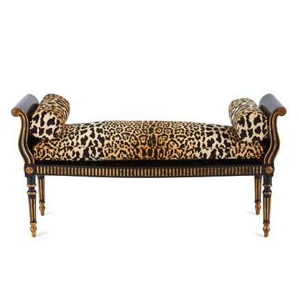 Оттоманка Attina Leopard Bench Мульти в Нижнем Новгороде | Loft Concept 