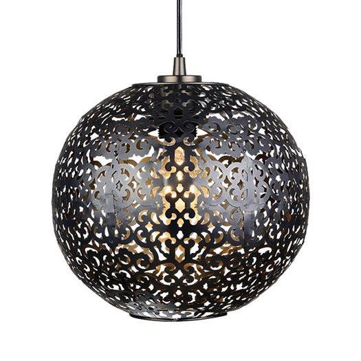 Подвесной светильник Oriental patterns Pendant Black Черный в Нижнем Новгороде | Loft Concept 