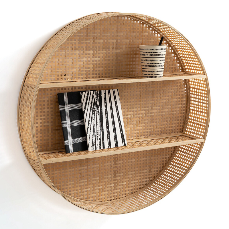 Полка Wicker Bamboo Shelf cells  в Нижнем Новгороде | Loft Concept 