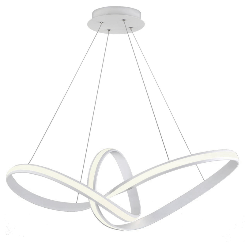 Люстра Mobius Strip White Chandelier Белый в Нижнем Новгороде | Loft Concept 