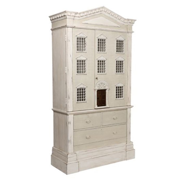 Шкаф "кукольный домик" Dolls House Cabinet ivory ( слоновая кость ) в Нижнем Новгороде | Loft Concept 