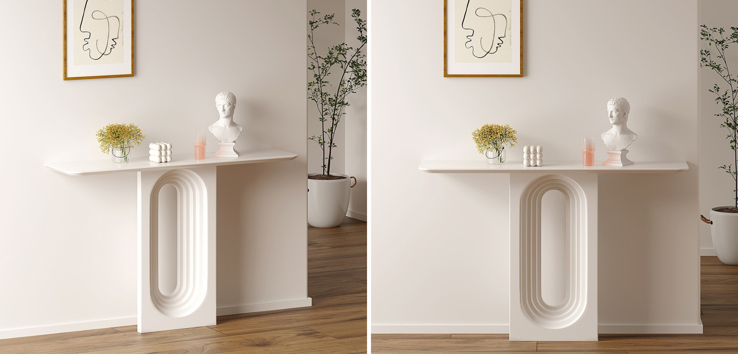 Консоль Madeline Console White - фото