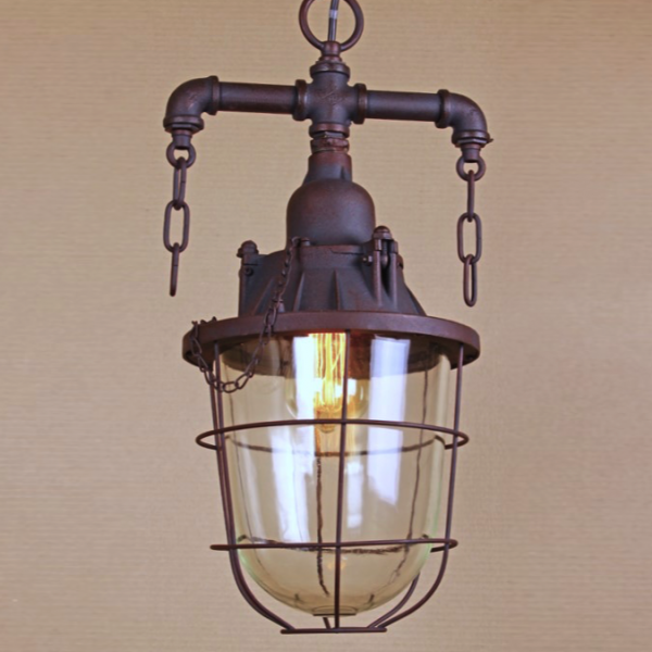 Подвесной светильник Marine Lantern Коричневый в Нижнем Новгороде | Loft Concept 