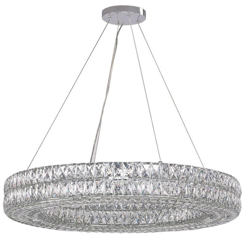 Люстра Crystal Regena Chrome Chandelier 17 Хром Прозрачный (Transparent) в Нижнем Новгороде | Loft Concept 