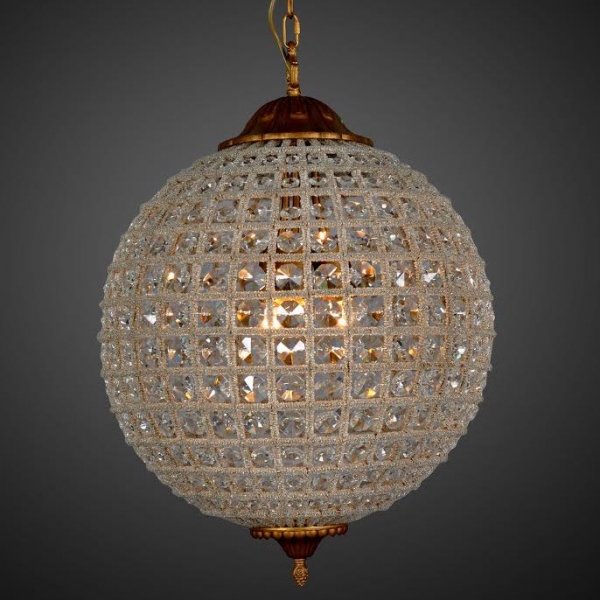 Люстра RH 19th c. Casbah Crystal Pendant 45 Темная бронза винтаж в Нижнем Новгороде | Loft Concept 