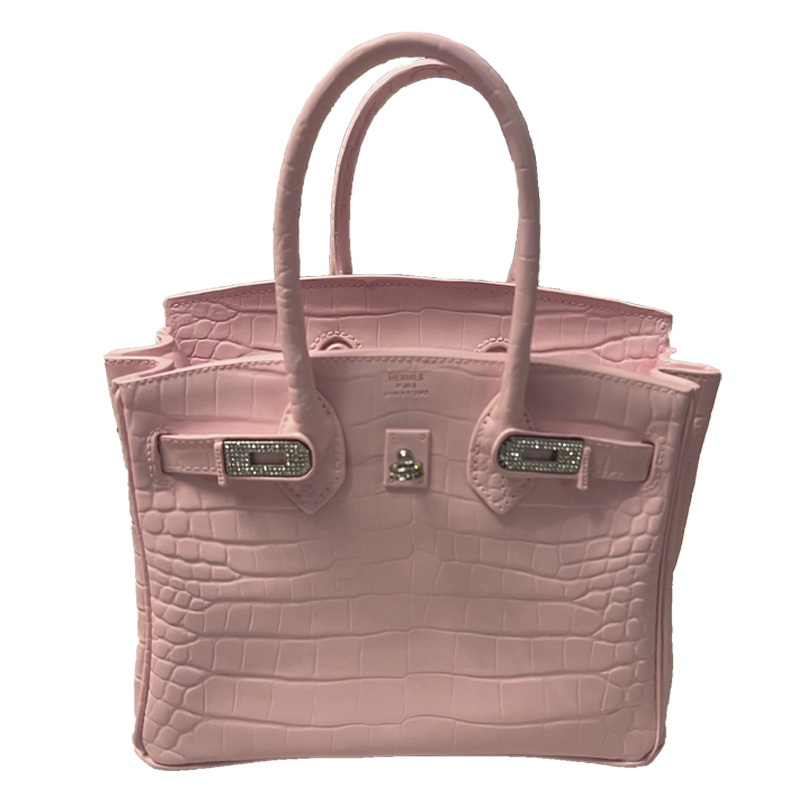 Декоративная ваза в виде сумки Birkin Bag Vase Pink Розовый в Нижнем Новгороде | Loft Concept 