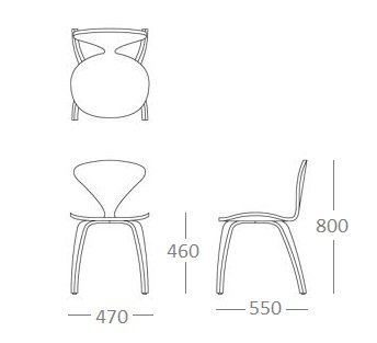 Стул Cherner Side Chair в Нижнем Новгороде