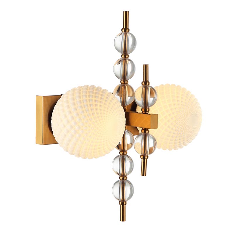 Бра Addelyn Sconce Белый Латунь в Нижнем Новгороде | Loft Concept 