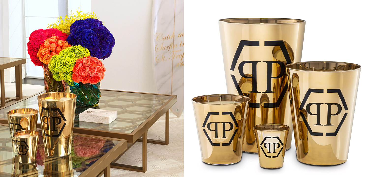 Свеча Philipp Plein Candle Empire Gold M - фото