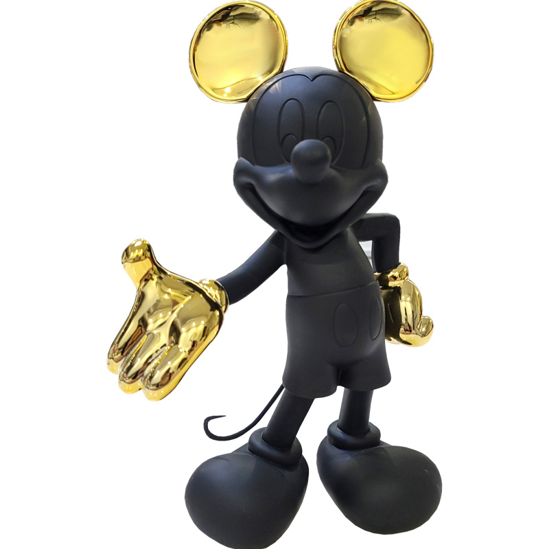 Статуэтка Mickey Mouse statuette black Черный Глянцевое золото в Нижнем Новгороде | Loft Concept 