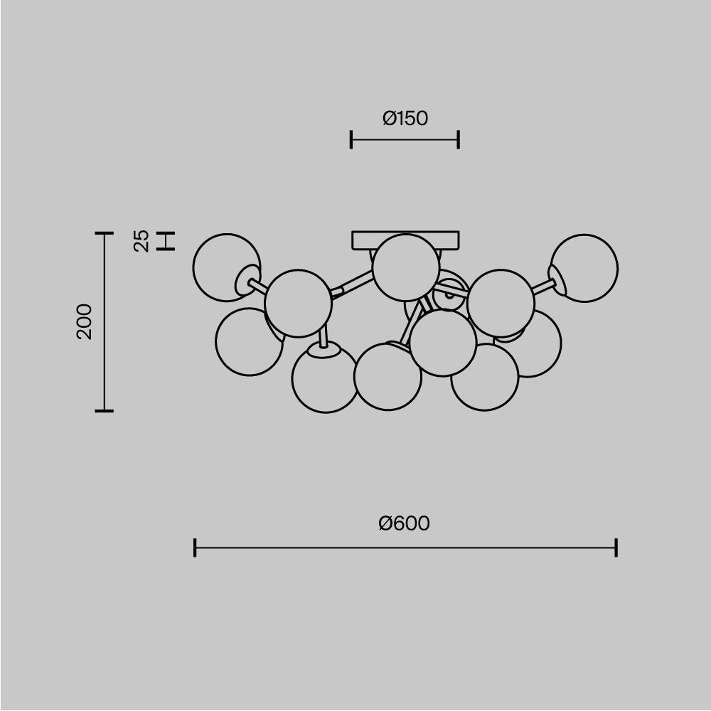 Потолочный светильник Dallas G9 в Нижнем Новгороде