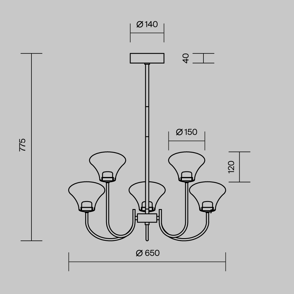 Люстра подвесная Dynasty 3000К в Нижнем Новгороде