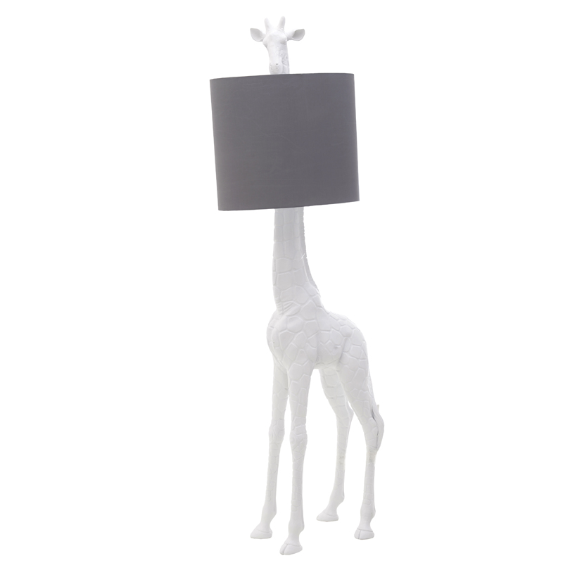 Торшер White Giraffe Floor lamp Белый Серый в Нижнем Новгороде | Loft Concept 