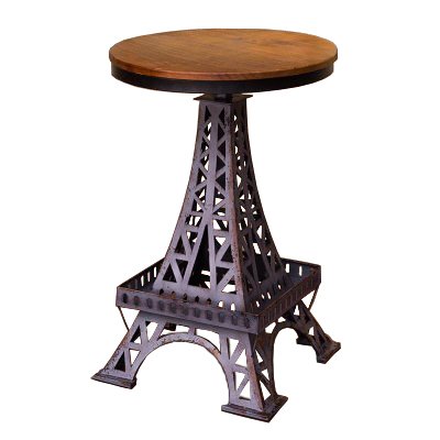 Барный стул Eiffel Tower Bar Stool Коричневый Черный в Нижнем Новгороде | Loft Concept 