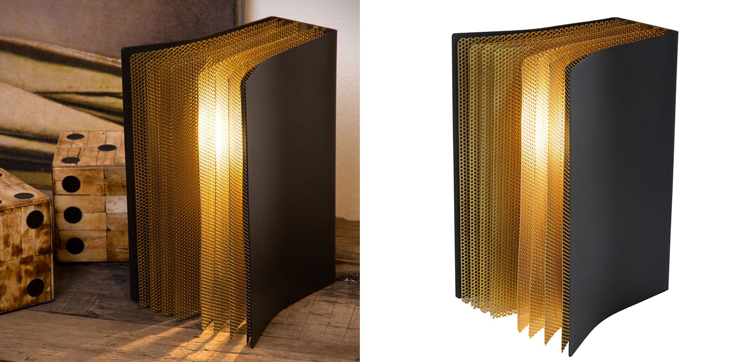 Настольная лампа Open Book table lamp - фото