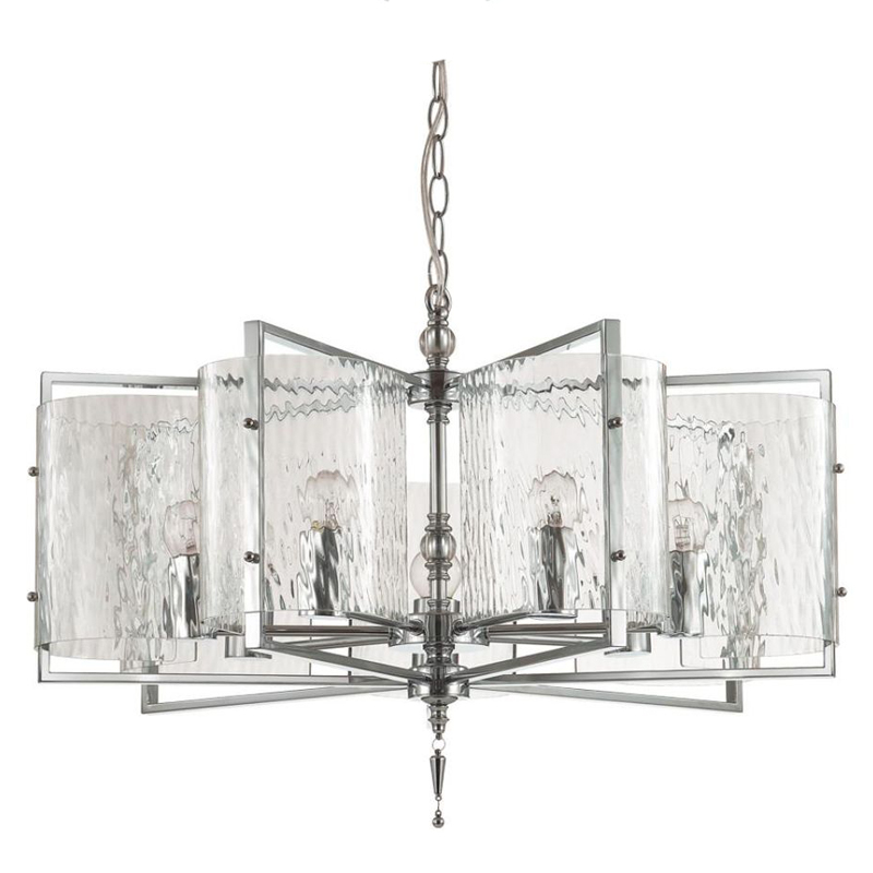 Люстра Karissa Chrome Chandelier 65 Хром Прозрачный (Transparent) в Нижнем Новгороде | Loft Concept 