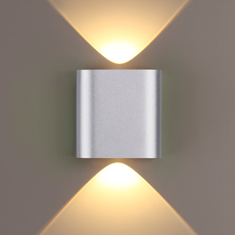 Бра Obverse Silver Square Wall lamp Серебряный в Нижнем Новгороде | Loft Concept 