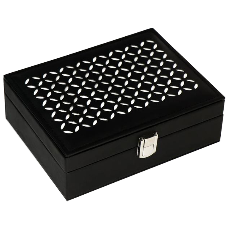 Шкатулка Vesper Jewerly Organizer Box black Черный в Нижнем Новгороде | Loft Concept 