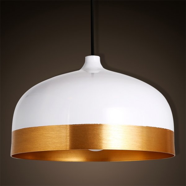 Подвесной светильник Cone Lux Pendant White Белый Глянцевое золото в Нижнем Новгороде | Loft Concept 