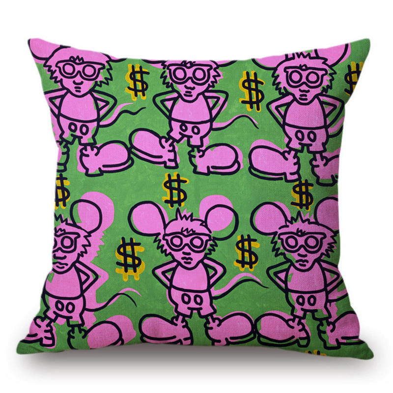 Подушка Keith Haring 12 Мульти в Нижнем Новгороде | Loft Concept 