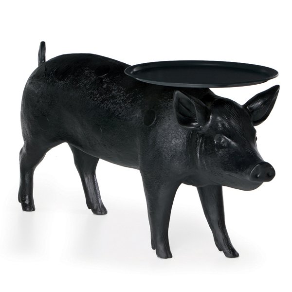 Кофейный стол Moooi Pig Table Черный матовый в Нижнем Новгороде | Loft Concept 