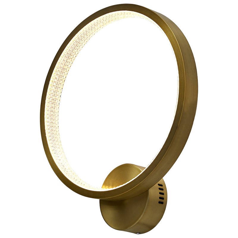 Бра Ring Light Gold Sconce Золотой в Нижнем Новгороде | Loft Concept 