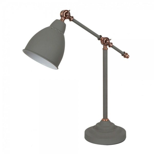 Настольная лампа Holder Table Lamp Grey Серый в Нижнем Новгороде | Loft Concept 