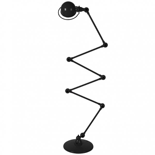 Торшер Zigzag Floor Lamp Черный в Нижнем Новгороде | Loft Concept 