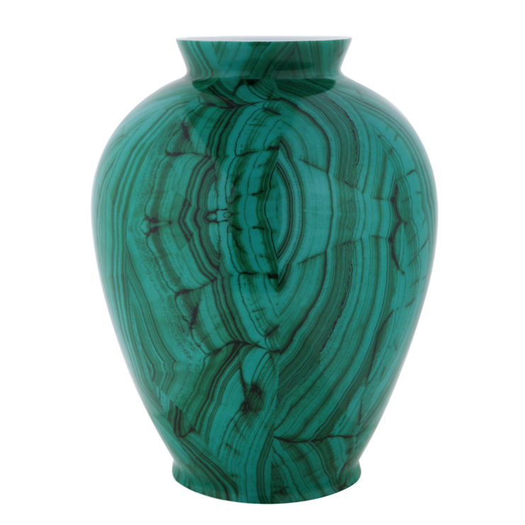 Ваза Malachite Vase barrel Малахит в Нижнем Новгороде | Loft Concept 