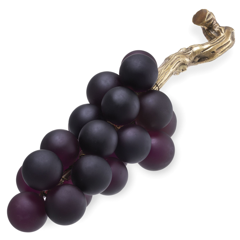 Аксессуар Eichholtz Object french grapes Purple Пурпурно-фиолетовый Винтажная латунь в Нижнем Новгороде | Loft Concept 