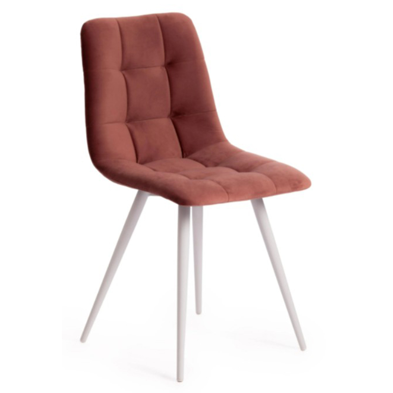 Стул Nancy Coral Chair Коралловый Белый в Нижнем Новгороде | Loft Concept 