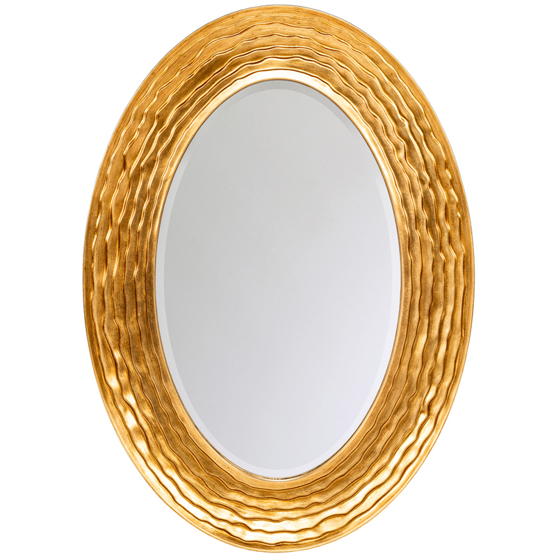 Зеркало Golden Waves Oval Mirror  в Нижнем Новгороде | Loft Concept 