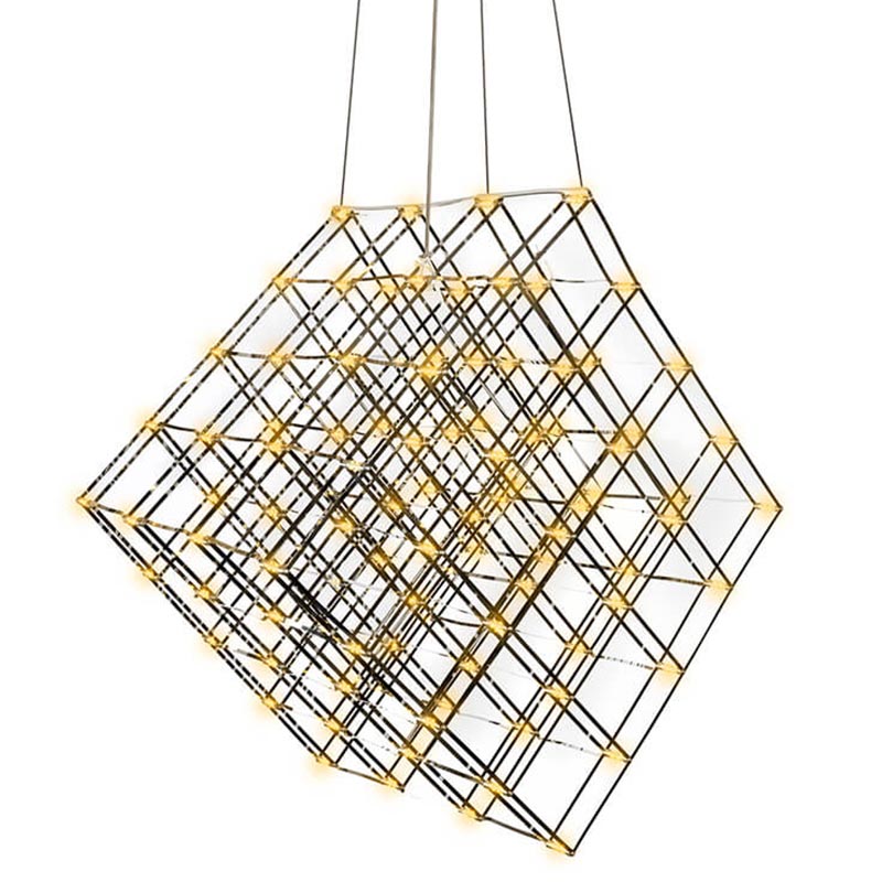 Люстра Moooi Tesseract Yellow lamp L Хром в Нижнем Новгороде | Loft Concept 