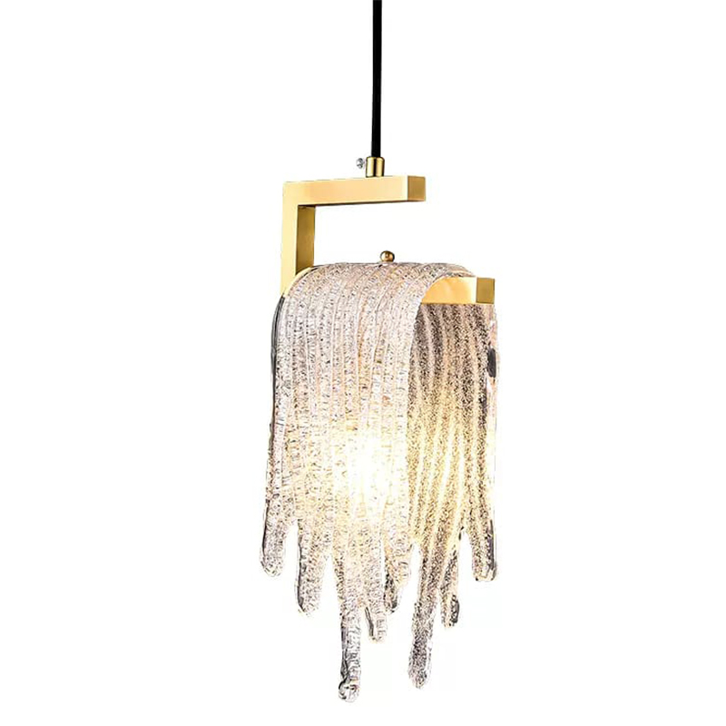 Подвесной светильник Fused Glass Hanging lamp Золотой в Нижнем Новгороде | Loft Concept 