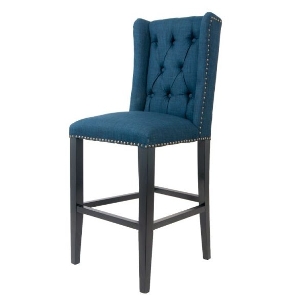 Стул French chairs Provence Barton Blue Chair Черный Синий в Нижнем Новгороде | Loft Concept 