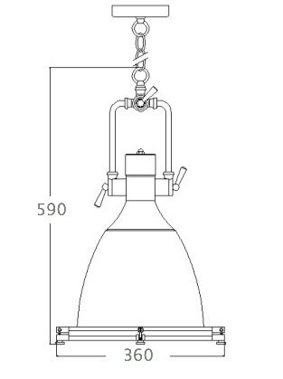 Светильник Copper Industrial Pendant Light Postapokalipsis в Нижнем Новгороде