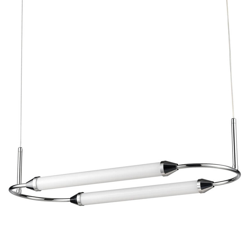 Подвесной светильник Giopato & Coombes CIRQUE Pendant Ellipse Horizontal Chrome Хром в Нижнем Новгороде | Loft Concept 