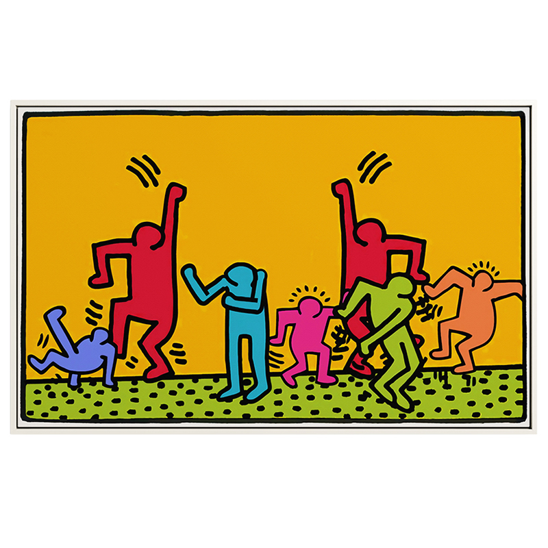 Постер Keith Haring 6 Мульти в Нижнем Новгороде | Loft Concept 