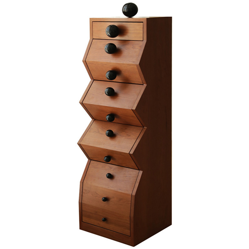 Комод Garton Wooden Forms Chest Of Drawers Коричневый Черный в Нижнем Новгороде | Loft Concept 