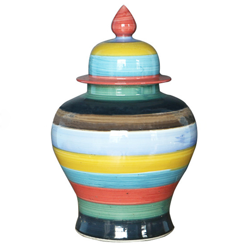 Ваза Colored Stripes Rainbow Vase Мульти в Нижнем Новгороде | Loft Concept 