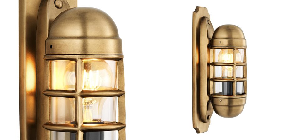 Бра Eichholtz Wall Lamp Le Caprice Brass - Loft-Concept в Нижнем Новгороде