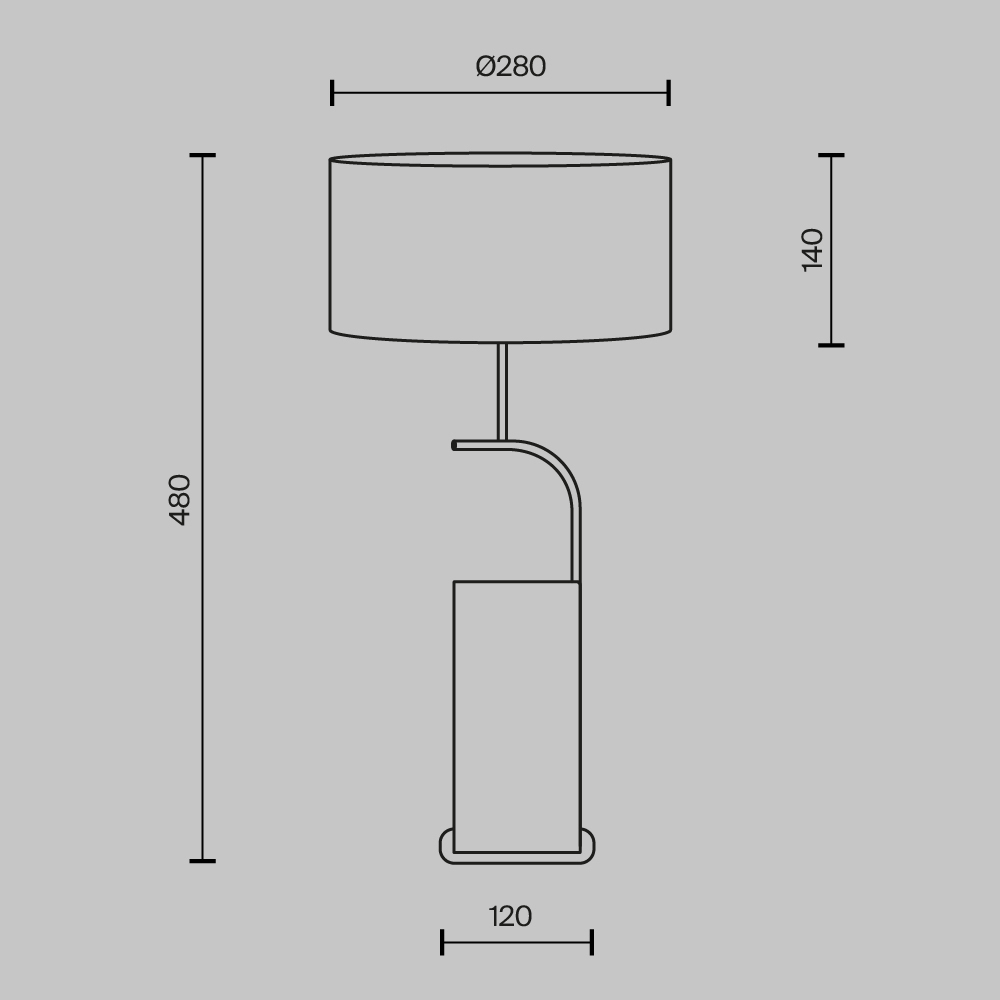 Настольный светильник Glamping Е14x2 в Нижнем Новгороде