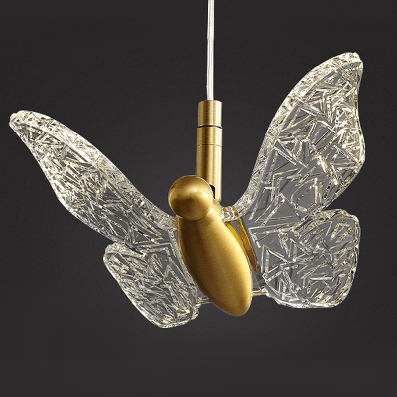 Butterfly Pendant Lamp H Прозрачный Латунь в Нижнем Новгороде | Loft Concept 