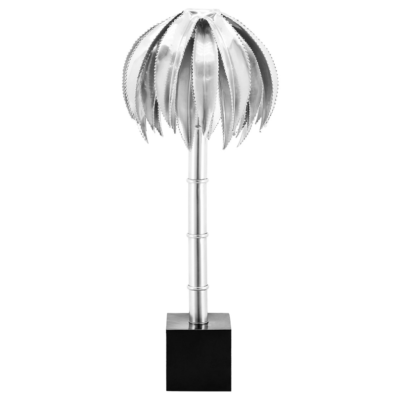 Настольная лампа TABLE LAMP PALMERY Silver Серебряный в Нижнем Новгороде | Loft Concept 