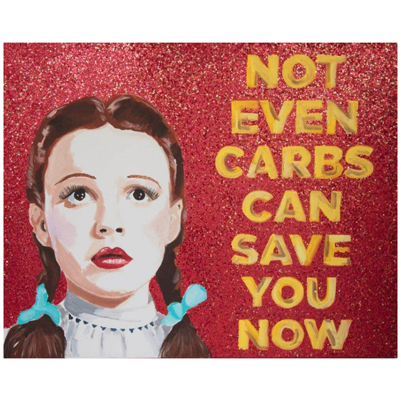 Картина “Not Even Carbs Can Save You Now” Мульти в Нижнем Новгороде | Loft Concept 