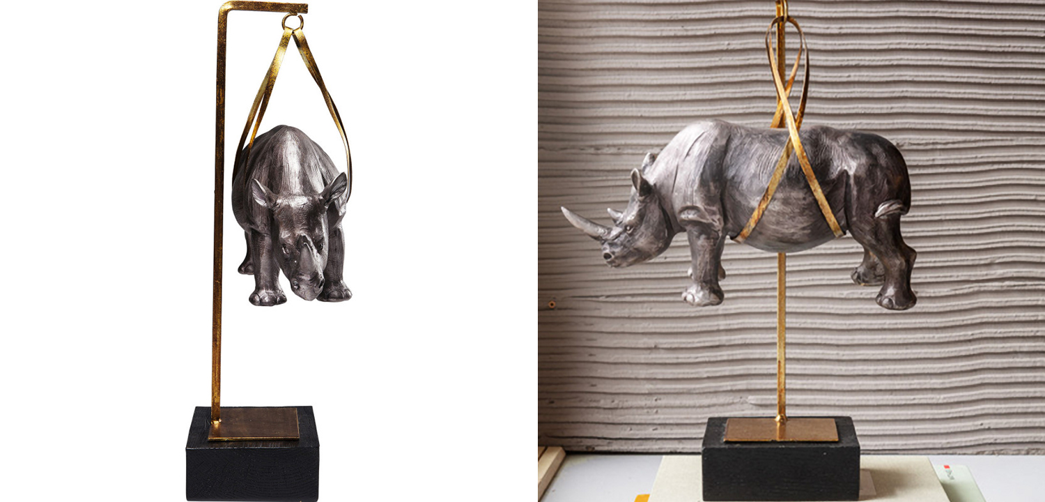 Статуэтка Hanged Rhino - фото