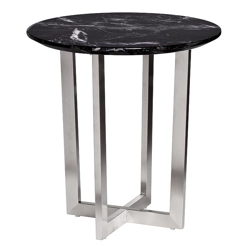 Приставной стол Adamson Side Table Серебряный в Нижнем Новгороде | Loft Concept 