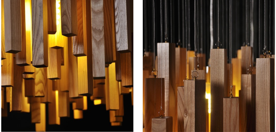 Люстра Wooden September Rain - фото №1